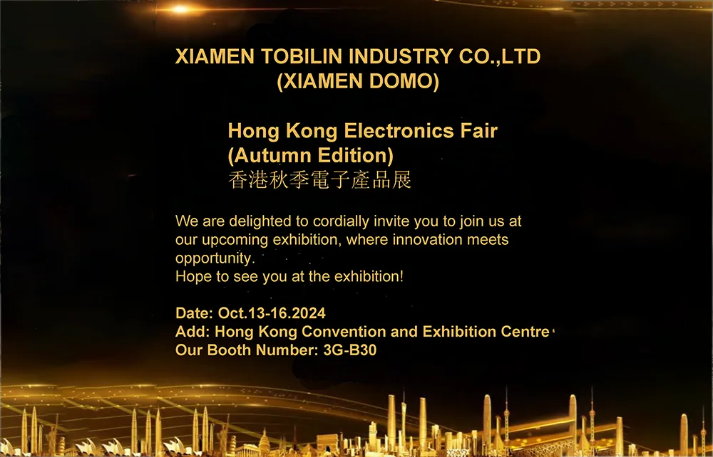 Hongkong Electronics Fair kiállítási meghívás innovatív cipőszárítóhoz